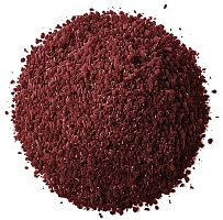 резиновая крошка, фракция 1 мм., красная